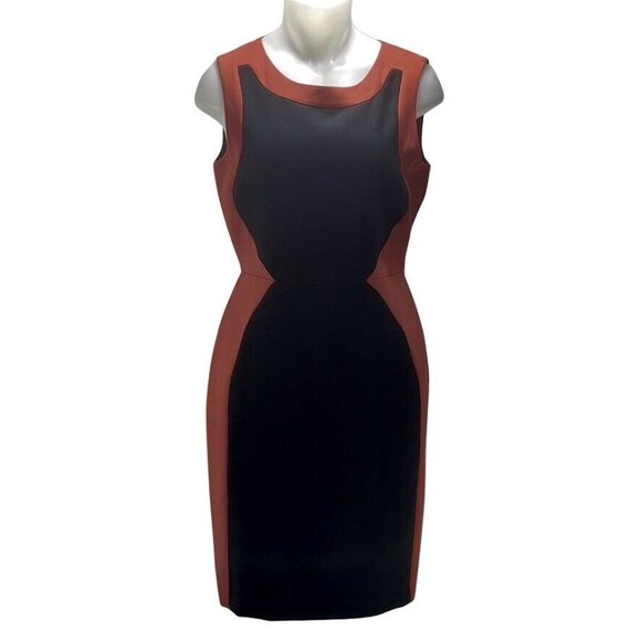 Colorblock Sleeveless Knee-Length Sheath Dress -by THE LIMITED - Picture 10 of 11